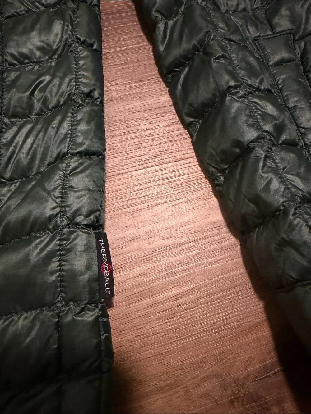 The North Face Lost Coast Thermoball Jacket Men’s Size  L Green Quilted Snap